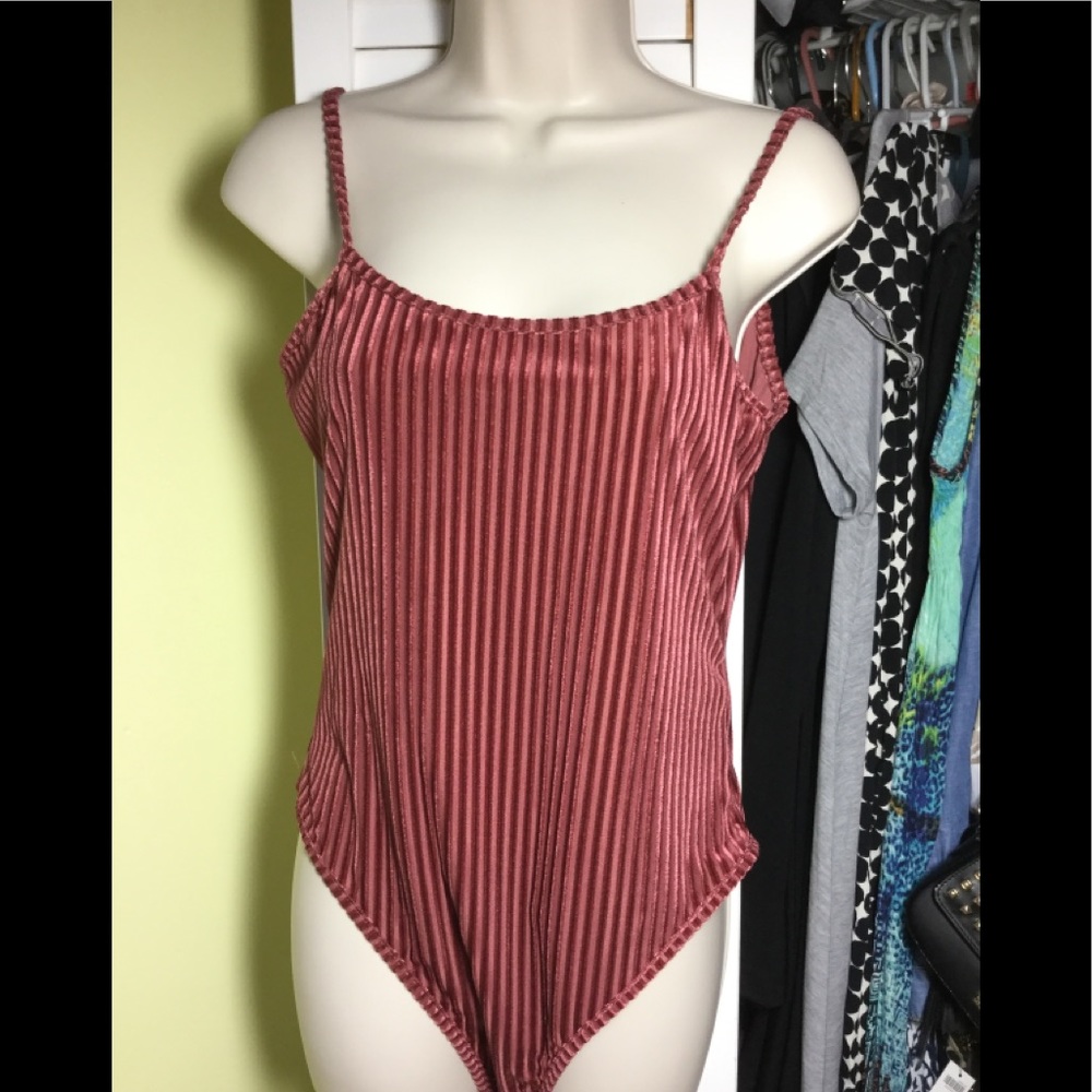 Burgundy Bodysuit